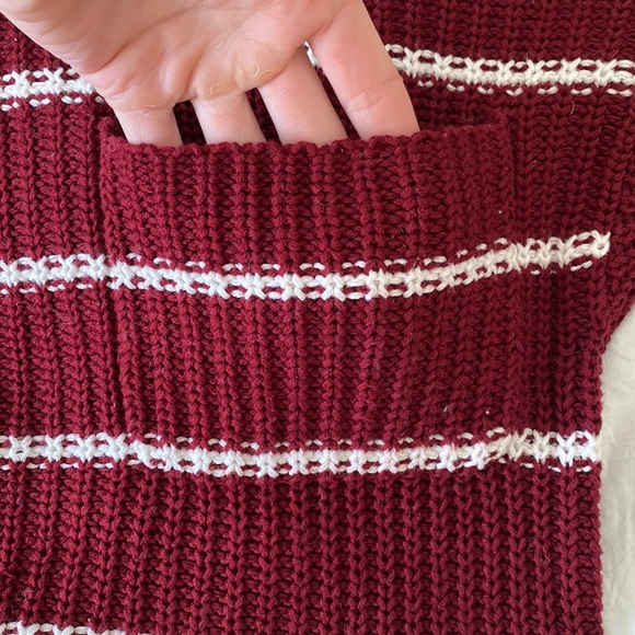 AEO STRIPPED SWEATER - Picture 4 of 4